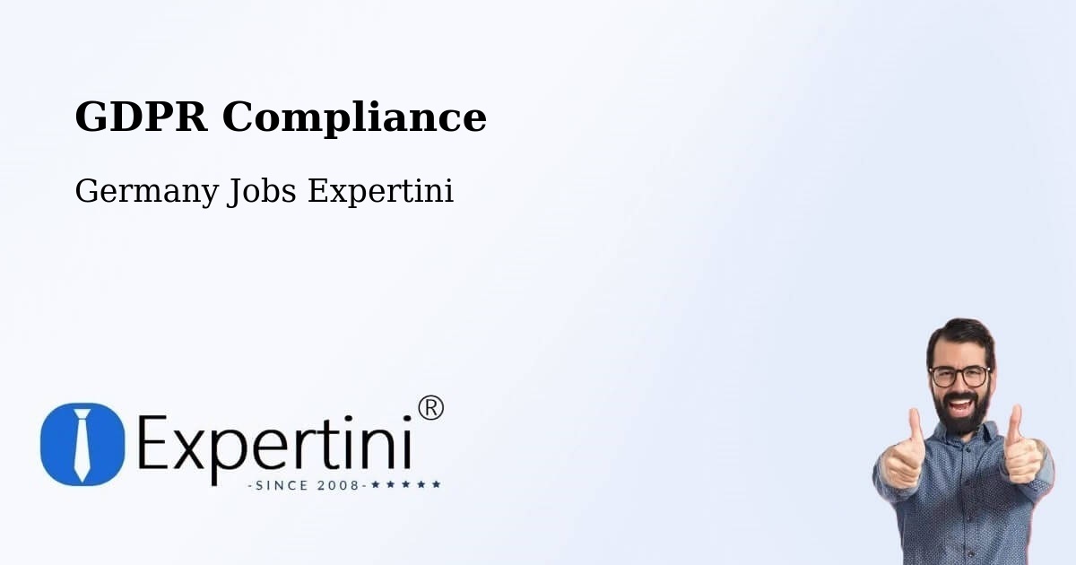 EU GDPR Compliance Statement – Asselfingen - Germany Jobs Expertini